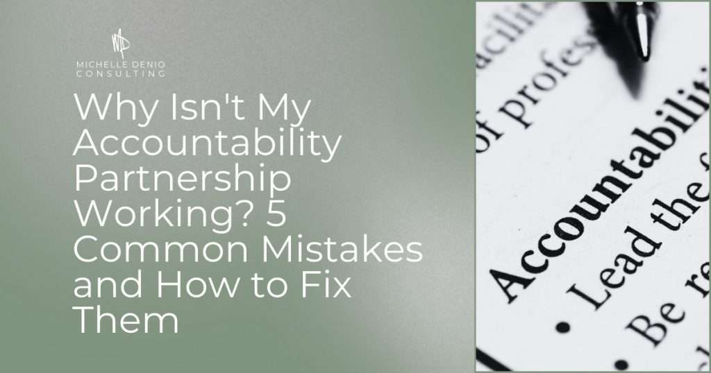 Accountability partnership