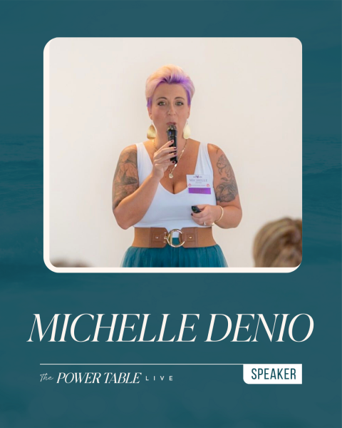 Power Table Live, Speaker Michelle DeNio